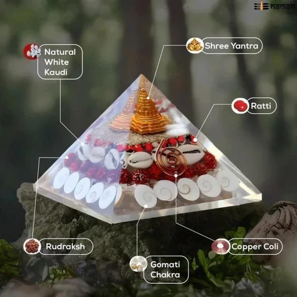 Magical Crystal Wealth Pyramid ✨🔮 – Bring Money, Happiness & Peace into Your Life!