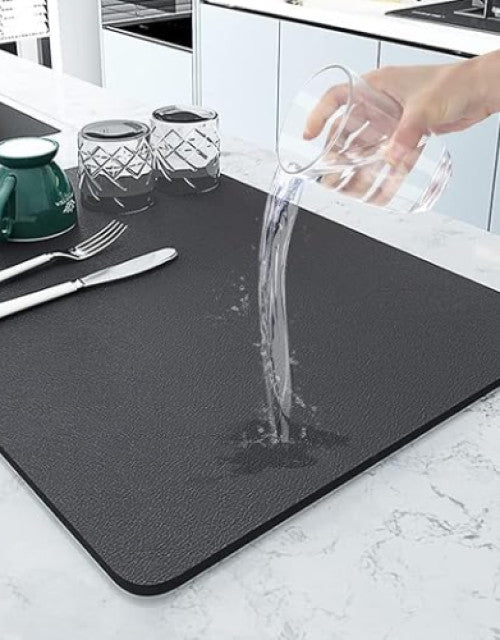 Drying Mat for Kitchen (Pack of 2): Transform Your Kitchen Experience 🌟