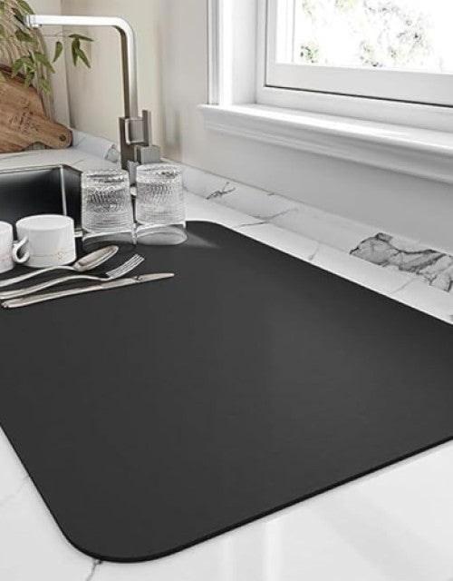 Drying Mat for Kitchen (Pack of 2): Transform Your Kitchen Experience 🌟