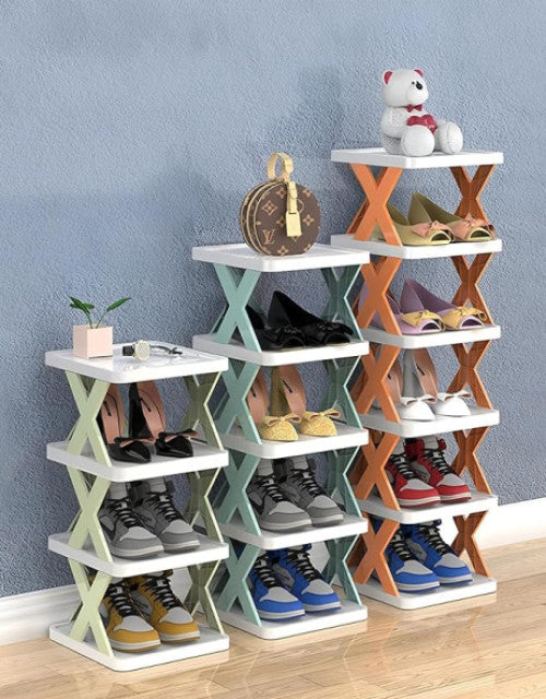 ✨ Transform Your Space with the Multi-Purpose Stackable Shoe Rack ✨